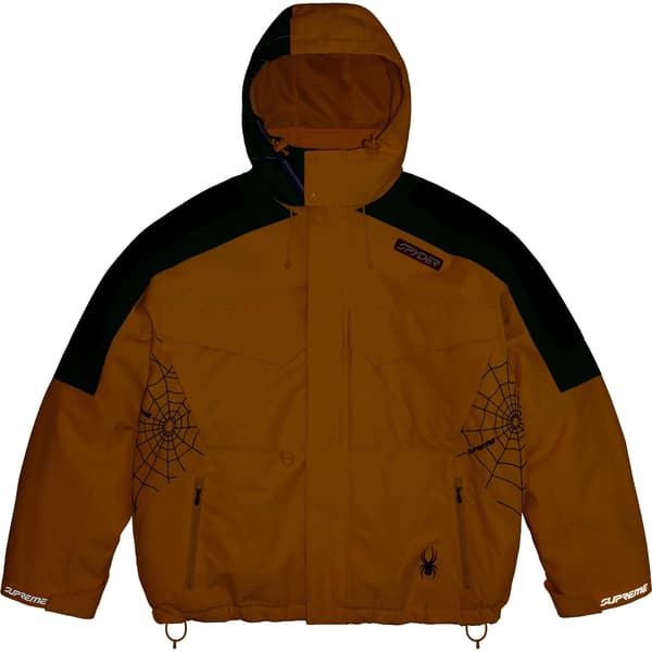 Supreme Spyder Technical Jacket - Yellow (front)
