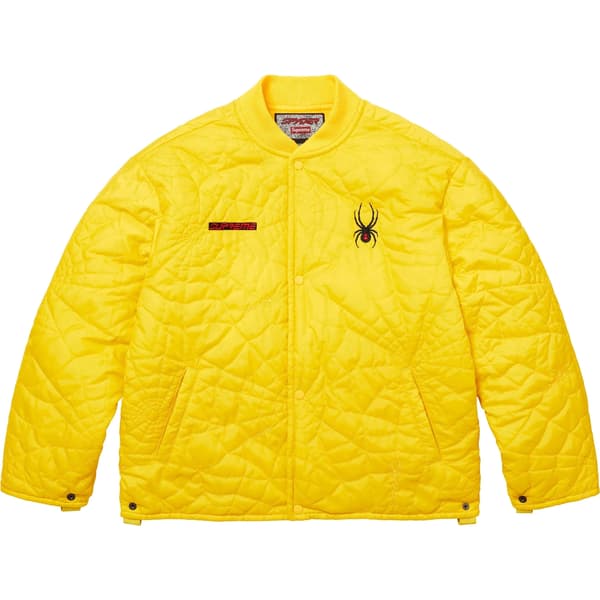 Supreme Spyder Technical Jacket - Yellow (front)
