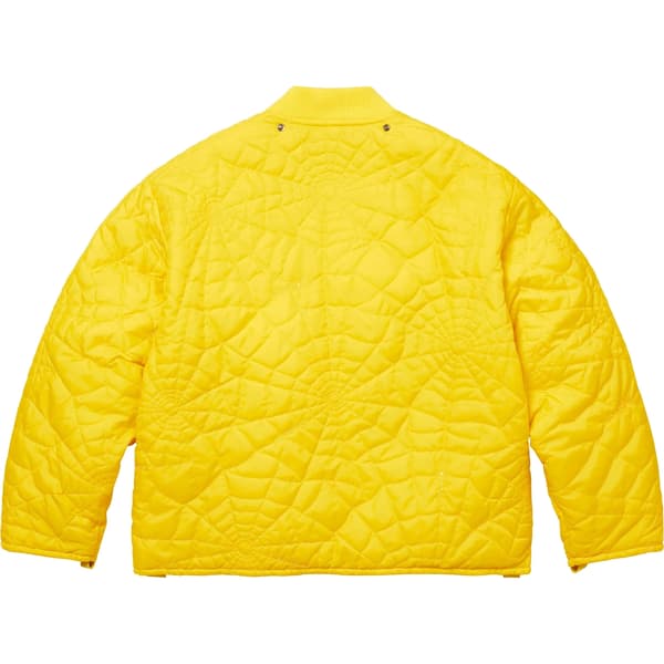 Supreme Spyder Technical Jacket - Yellow (front)