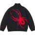 Supreme Spyder WINDSTOPPER Zip Up Sweater - Black (front)