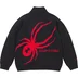 Supreme Spyder WINDSTOPPER Zip Up Sweater - Black (front)