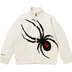 Supreme Spyder WINDSTOPPER Zip Up Sweater - Stone (front)