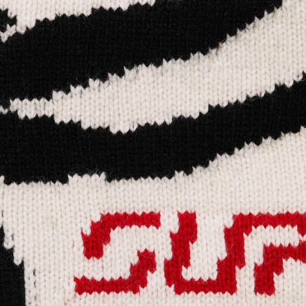 Supreme Spyder WINDSTOPPER Zip Up Sweater - Stone (front)