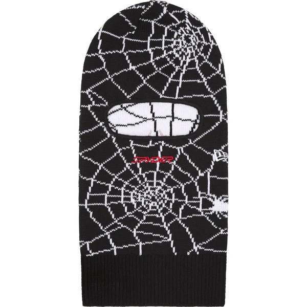 Supreme Spyder New Era Balaclava - Black (front)