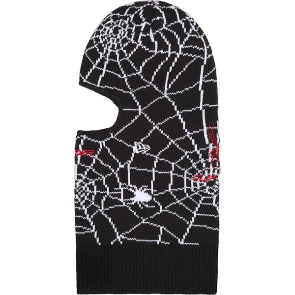 Supreme Spyder New Era Balaclava - Black (front)