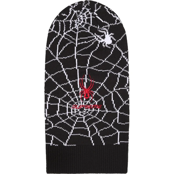 Supreme Spyder New Era Balaclava - Black (front)