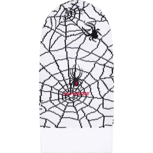Supreme Spyder New Era Balaclava - White (front)