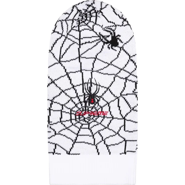 Supreme Spyder New Era Balaclava - White (front)