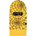 Supreme Spyder New Era Balaclava - Yellow (front)