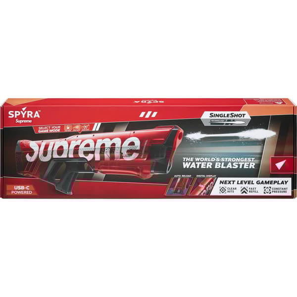 Supreme SpyraThree Water Blaster - Red (front)