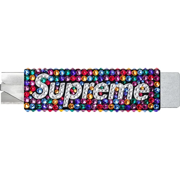Supreme Swarovski Crystal Box Cutter - Multicolor (front)