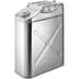 Supreme Swiss Link Stainless Steel 20L Water Can - Silver (front)