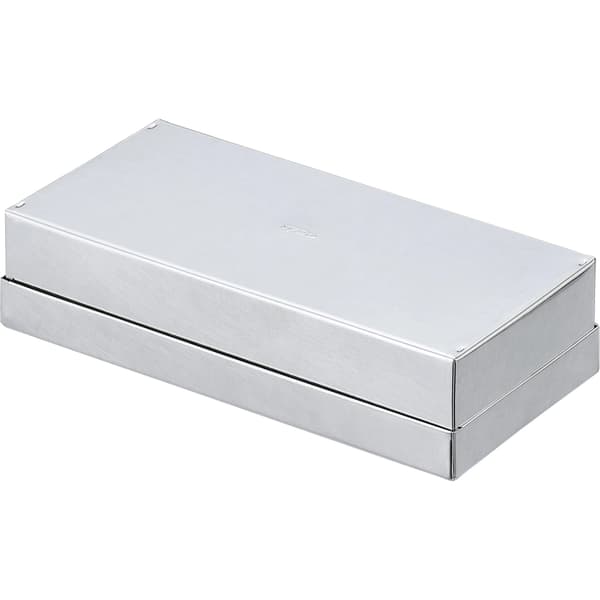Supreme SyuRo Tinplate Box - Silver (front)