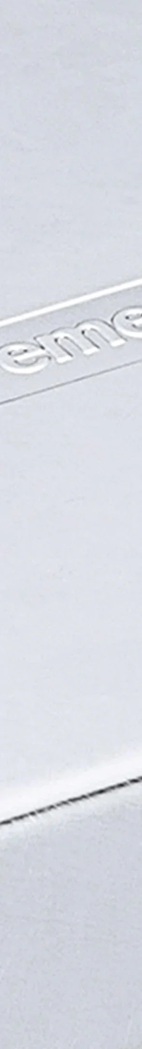 Supreme SyuRo Tinplate Box - Silver (front)