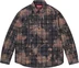 Supreme The Exorcist Flannel Shirt - Black (front)