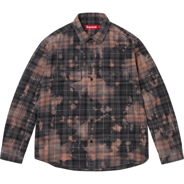 Supreme The Exorcist Flannel Shirt - Black (front)