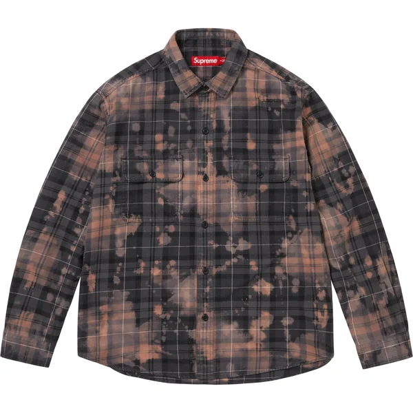 Supreme The Exorcist Flannel Shirt - Black (front)