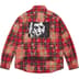Supreme The Exorcist Flannel Shirt - Red (front)
