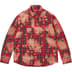 Supreme The Exorcist Flannel Shirt - Red (front)