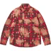 Supreme The Exorcist Flannel Shirt - Red (front)
