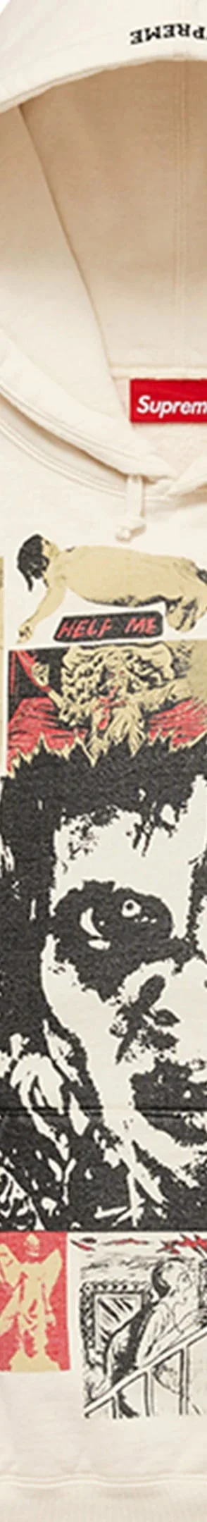 Supreme The Exorcist Hooded Sweatshirt - Natural (front)