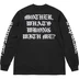Supreme The Exorcist Mother L/S Tee - Black (front)