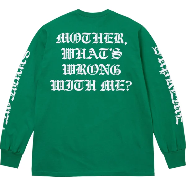 Supreme The Exorcist Mother L/S Tee - Light Pine (front)