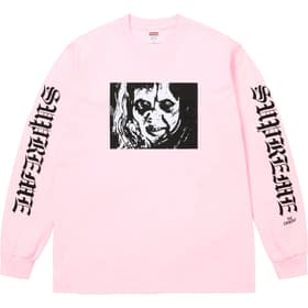 Supreme The Exorcist Mother L/S Tee Light Pink