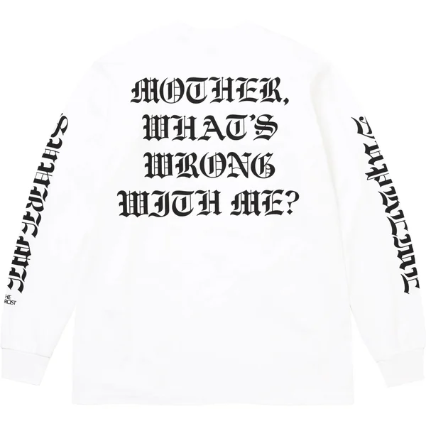 Supreme The Exorcist Mother L/S Tee - White (front)