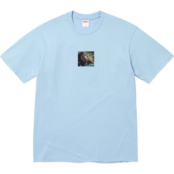 Supreme The Exorcist Puke Tee - Powder Blue (front)
