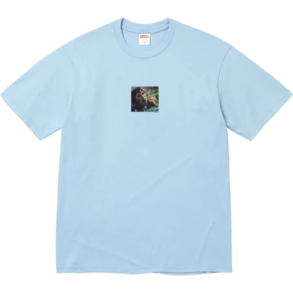 Supreme The Exorcist Puke Tee - Powder Blue (front)