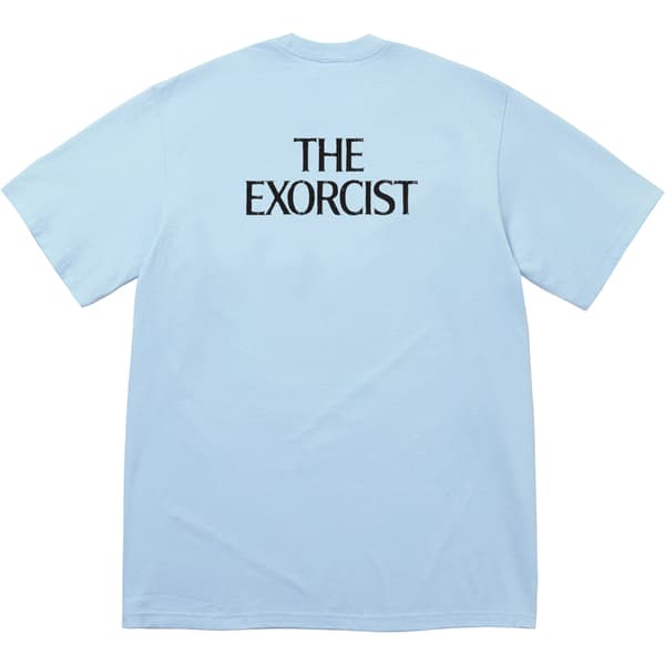Supreme The Exorcist Puke Tee - Powder Blue (front)