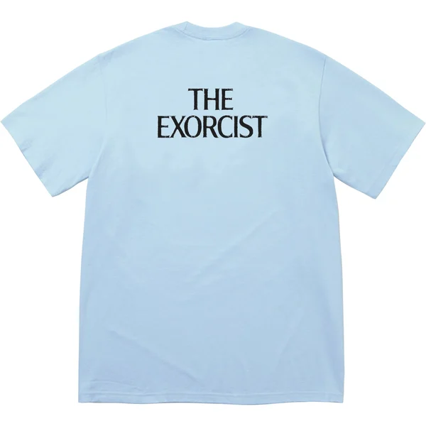 Supreme The Exorcist Puke Tee - Powder Blue (front)