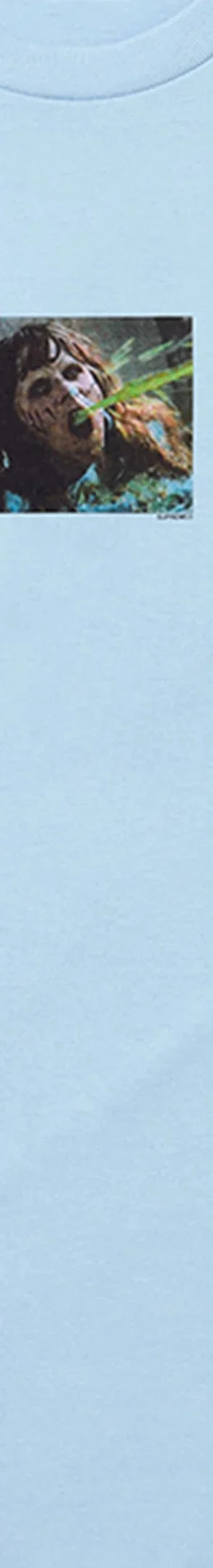 Supreme The Exorcist Puke Tee - Powder Blue (front)