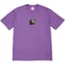 Supreme The Exorcist Puke Tee - Purple (front)