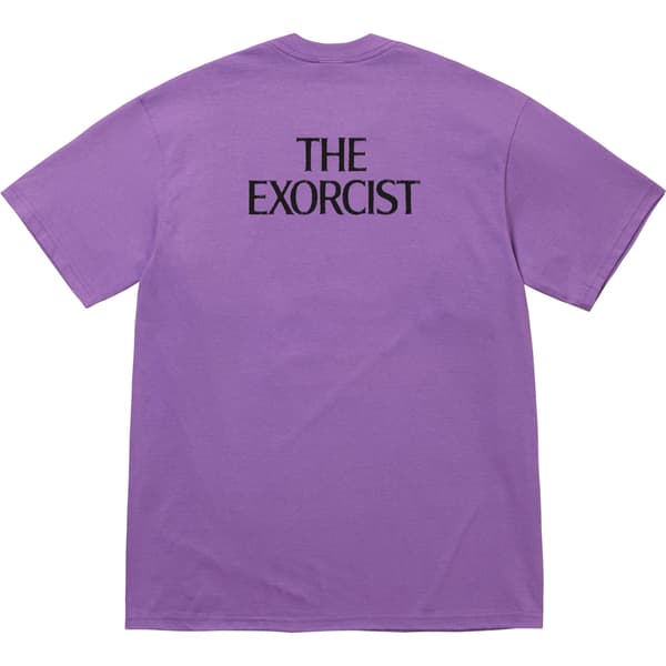 Supreme The Exorcist Puke Tee - Purple (front)