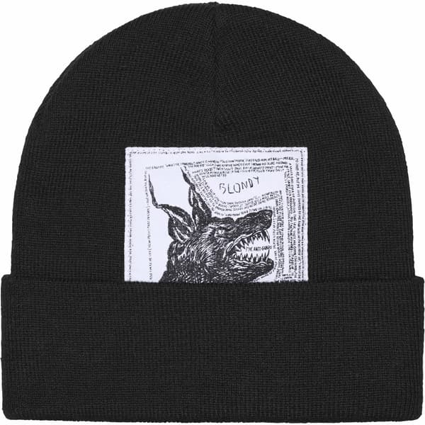 Supreme The North Face Beanie - Black (front)