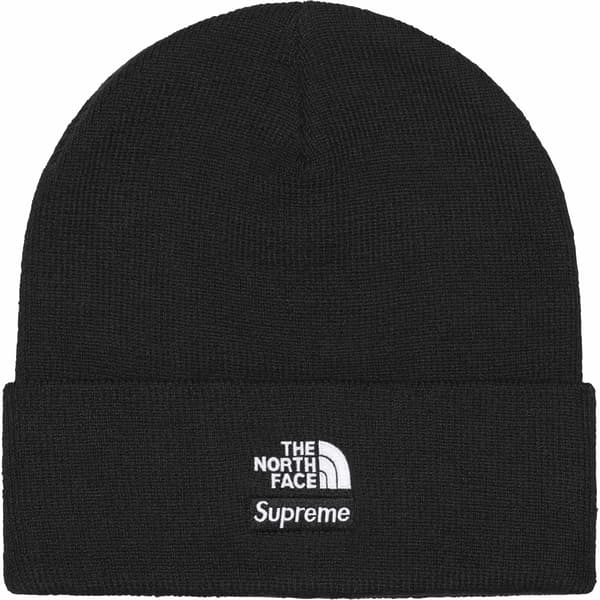 Supreme The North Face Beanie - Black (front)