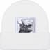 Supreme The North Face Beanie - White (front)