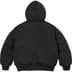 Supreme The North Face Down Zip Up Hooded Sweatshirt - Black (front)