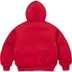 Supreme The North Face Down Zip Up Hooded Sweatshirt - Red (front)