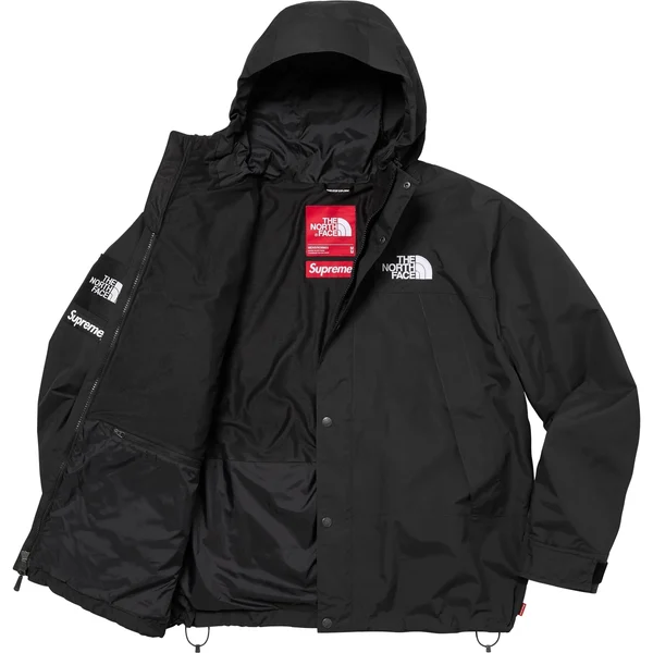 Supreme The North Face Mountain Jacket - Black (front)