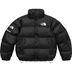 Supreme The North Face Nuptse Jacket - Black (front)