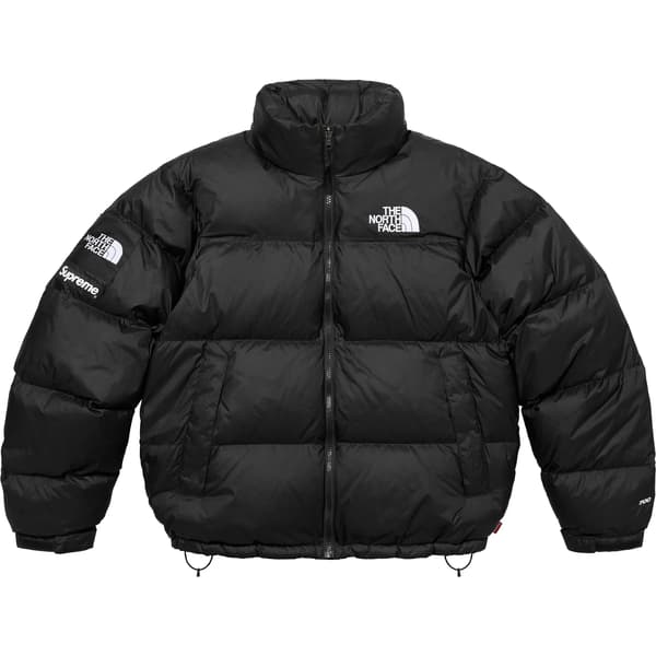 Supreme The North Face Nuptse Jacket - Black (front)
