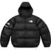 Supreme The North Face Nuptse Jacket - Black (front)