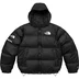 Supreme The North Face Nuptse Jacket - Black (front)