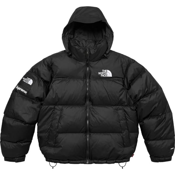 Supreme The North Face Nuptse Jacket - Black (front)