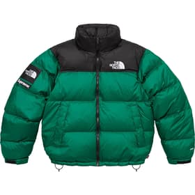 Supreme The North Face Nuptse Jacket Green