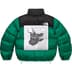 Supreme The North Face Nuptse Jacket - Green (front)