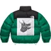 Supreme The North Face Nuptse Jacket - Green (front)